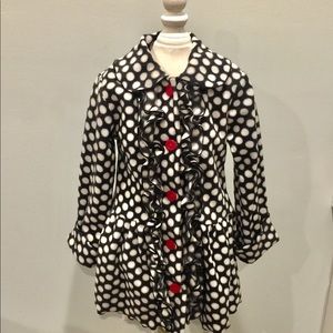 Mack & Co. Girls Fleece Coat Size 7